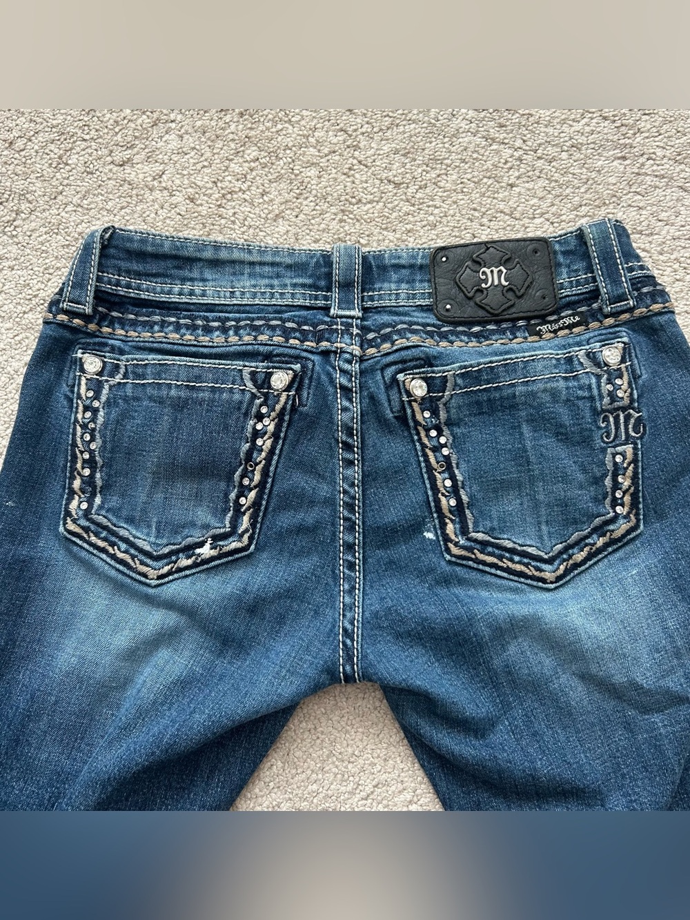 ⭐️⭐️MISS ME Embellished Bootcut Jeans⭐️⭐️